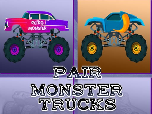 Spielen Monster Trucks Pair Spiel
