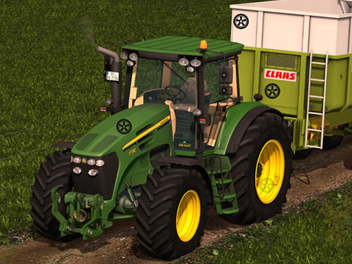Spielen Tractors Hidden Tires Spiel