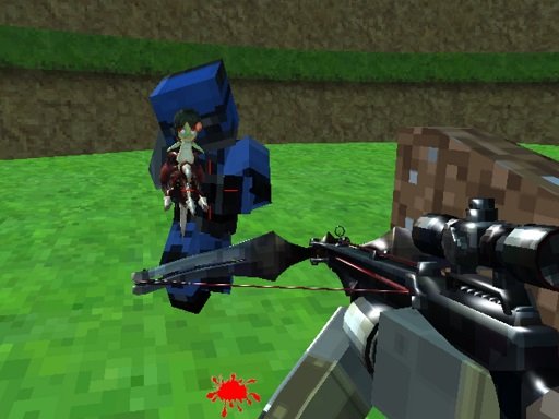 Spielen Pixel Paintball Ruins Fun Spiel