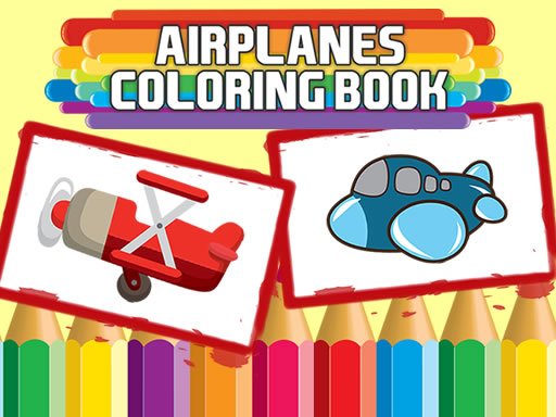 Spielen Airplanes Coloring Book Spiel