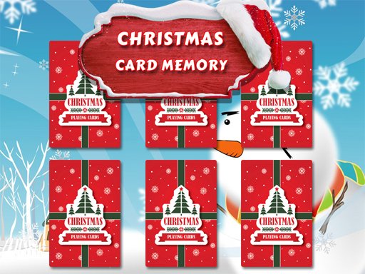 Spielen Christmas Card Memory Spiel