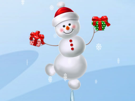 Spielen Snow Man Balance Spiel