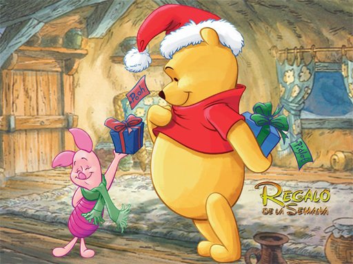 Spielen Winnie the Pooh Christmas Jigsaw Puzzle Spiel