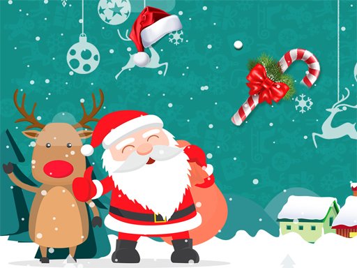 Spielen Christmas Santa Slide Spiel