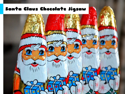 Spielen Santa Claus Chocolate Jigsaw Spiel