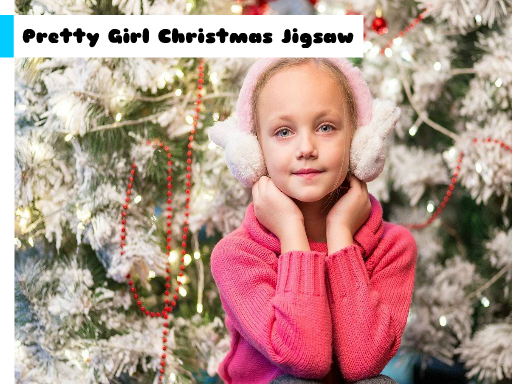 Spielen Pretty Girl Christmas Jigsaw Spiel