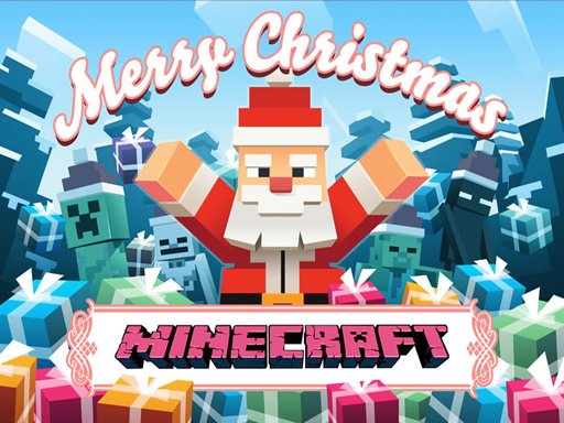 Spielen MineCraft Christmas Jigsaw  Puzzle Spiel