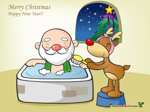 Spielen Funny Christmas Puzzle Spiel