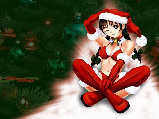 Spielen Anime Christmas Jigsaw Puzzle Spiel