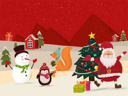 Spielen Merry Christmas Slide Spiel