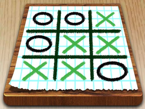 Spielen Tic Tac Toe: Paper Note Spiel