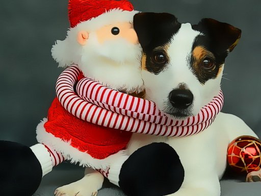 Spielen Funny Christmas Dogs Spiel