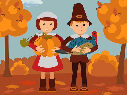 Spielen Thanksgiving Jigsaw Spiel
