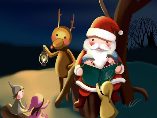 Spielen Merry Christmas Puzzles Spiel