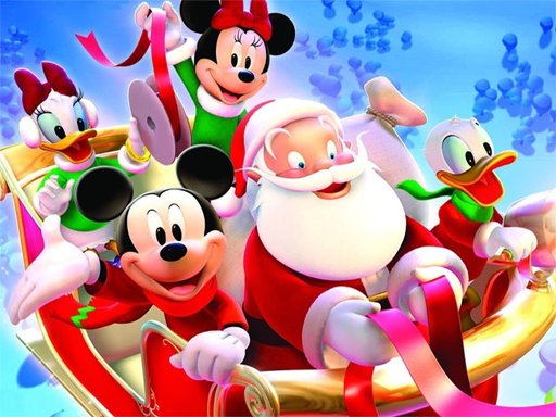 Spielen Disney Christmas Jigsaw Puzzle Spiel