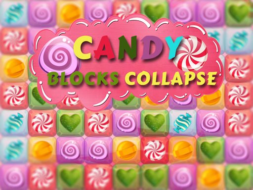 Spielen Candy Block Collapse Spiel