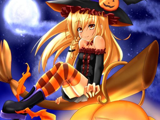 Spielen Anime Halloween Jigsaw Puzzle 2 Spiel
