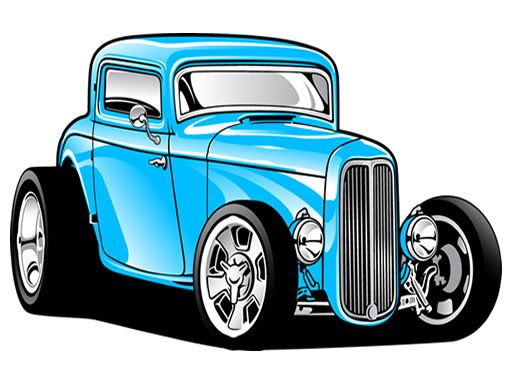 Spielen Hot Rod Coloring Spiel