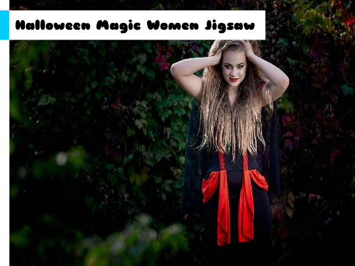 Spielen Halloween Magic Women Jigsaw Spiel