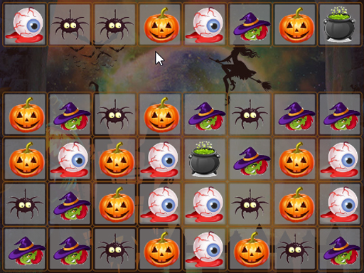 Spielen Halloween Match 3 Deluxe Spiel