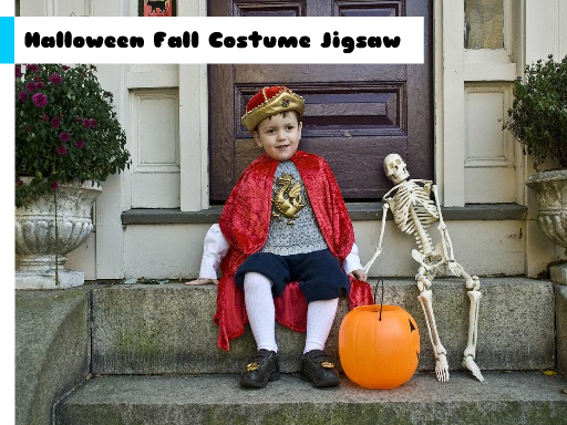 Spielen Halloween Fall Costume Jigsaw Spiel