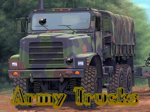 Spielen Army Trucks Hidden Objects Spiel