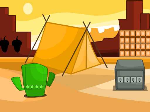 Spielen Desert Shore Escape Spiel