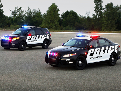 Spielen Police Cars Puzzle Spiel