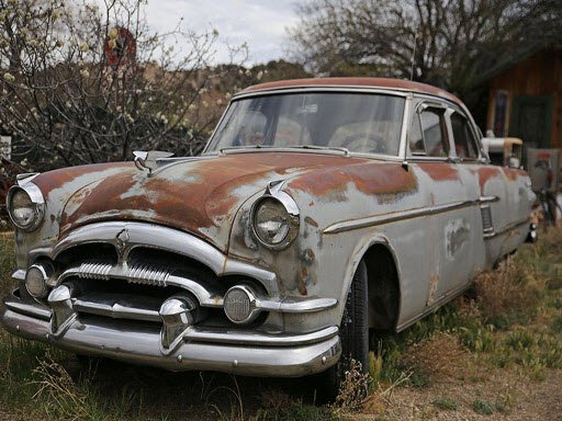 Spielen Old Rusty Cars Differences Spiel