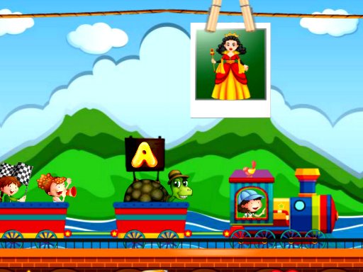 Spielen Alphabetic Train Spiel