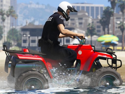 Spielen Cartoon ATV Slide Spiel