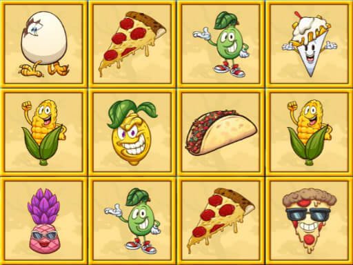 Spielen Foody Memory Spiel