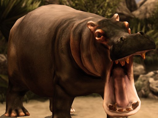 Spielen Wild Hippopotamus Hunting Spiel