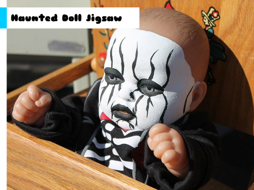 Spielen Haunted Doll Jigsaw Spiel