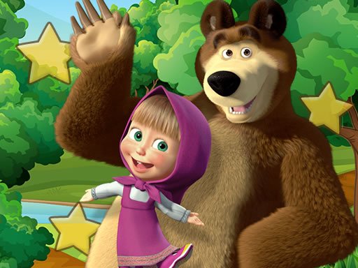 Spielen Masha and the Bear Hidden Object Spiel