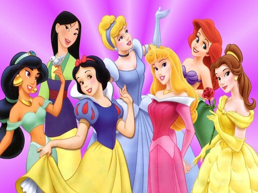 Spielen Disney Princesses Jigsaw Puzzle Spiel
