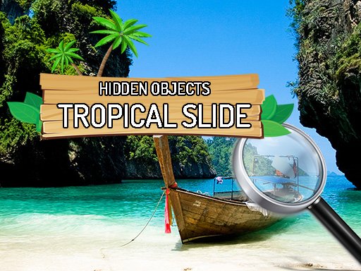 Spielen Hidden Objects Tropical Slide Spiel