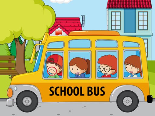 Spielen School Bus Differences Spiel