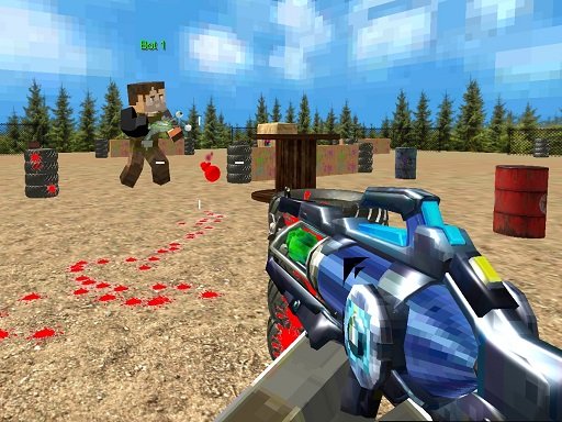 Spielen PaintBall Fun Shooting Multiplayer Spiel