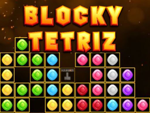 Spielen Blocky Tetriz Spiel