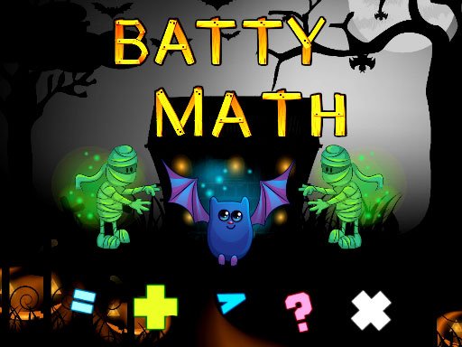 Spielen Batty Math Spiel
