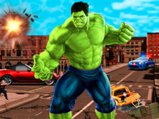 Spielen Incredible City Monster Hunk Hero Survival Spiel
