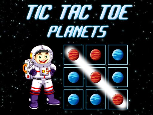 Spielen Tic Tac Toe Planets Spiel