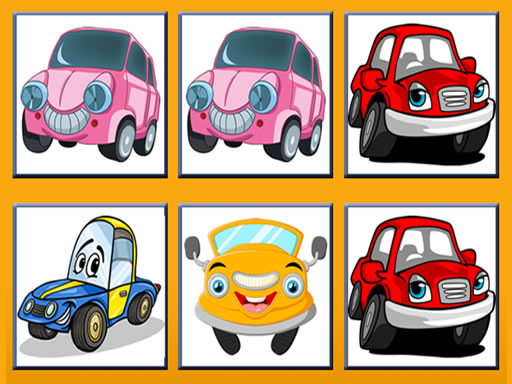 Spielen Funny Cars Memory Spiel