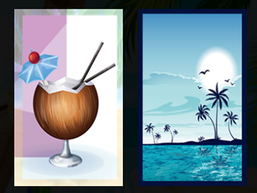 Spielen Beach Cocktails Memory Spiel