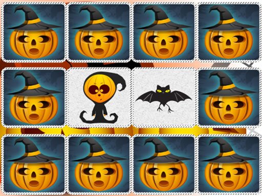 Spielen Memory Kids Halloween Online Spiel