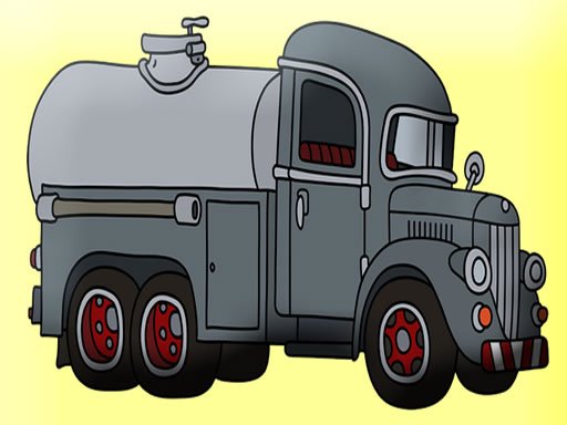 Spielen Tank Trucks Coloring Spiel
