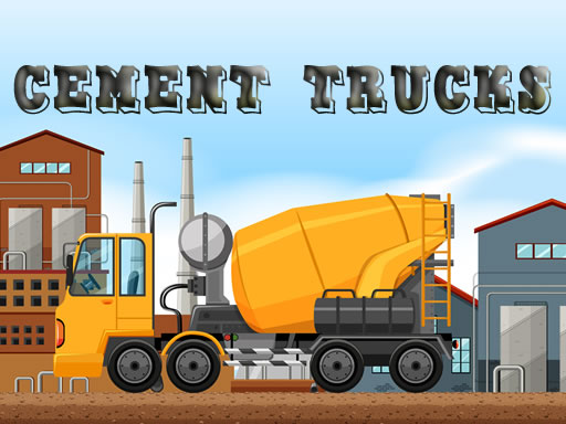 Spielen Cement Trucks Hidden Objects Spiel