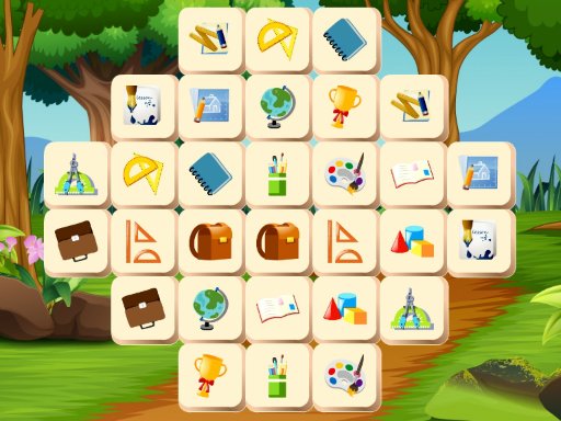 Spielen School Mahjong Deluxe Spiel