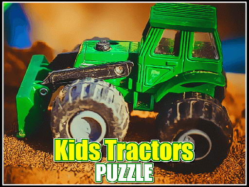 Spielen Kids Tractors Puzzle Spiel